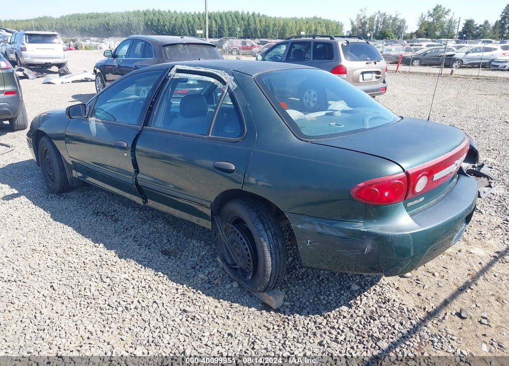 2003 CHEVROLET CAVALIER VIN: 1G1JC52F437101315
