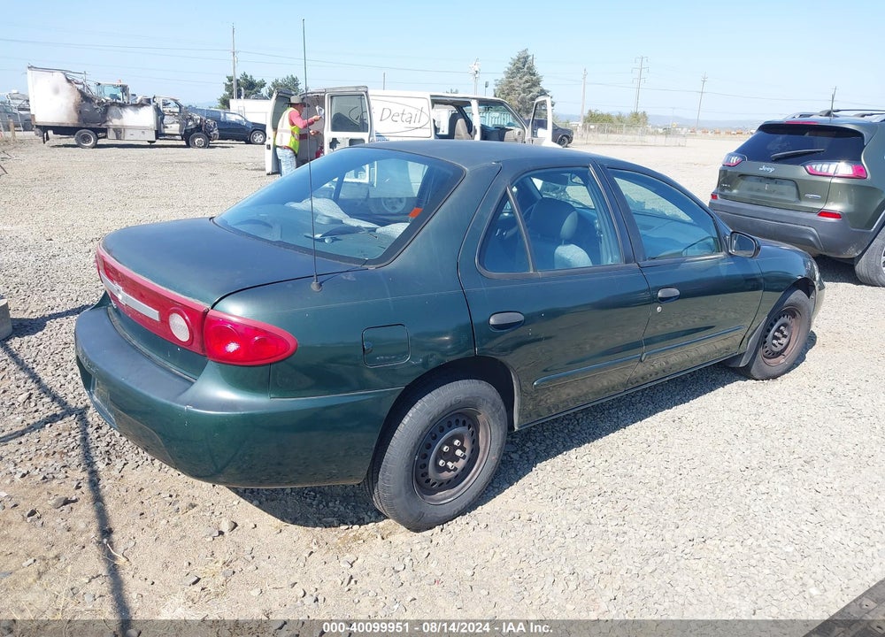 2003 CHEVROLET CAVALIER VIN: 1G1JC52F437101315