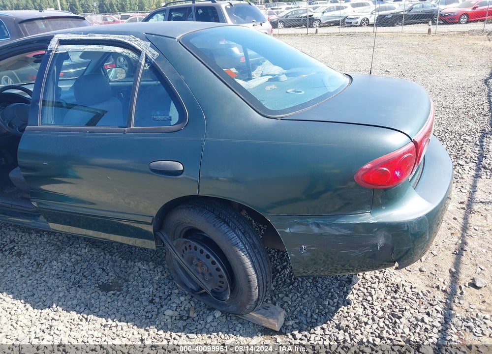 2003 CHEVROLET CAVALIER VIN: 1G1JC52F437101315