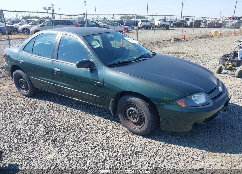 2003 CHEVROLET CAVALIER VIN: 1G1JC52F437101315