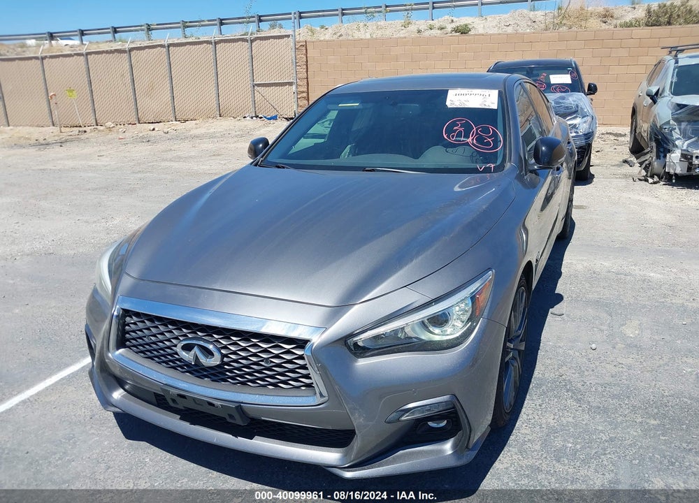 2019 INFINITI Q50 3.0T RED SPORT 400 VIN: JN1FV7APXKM760550