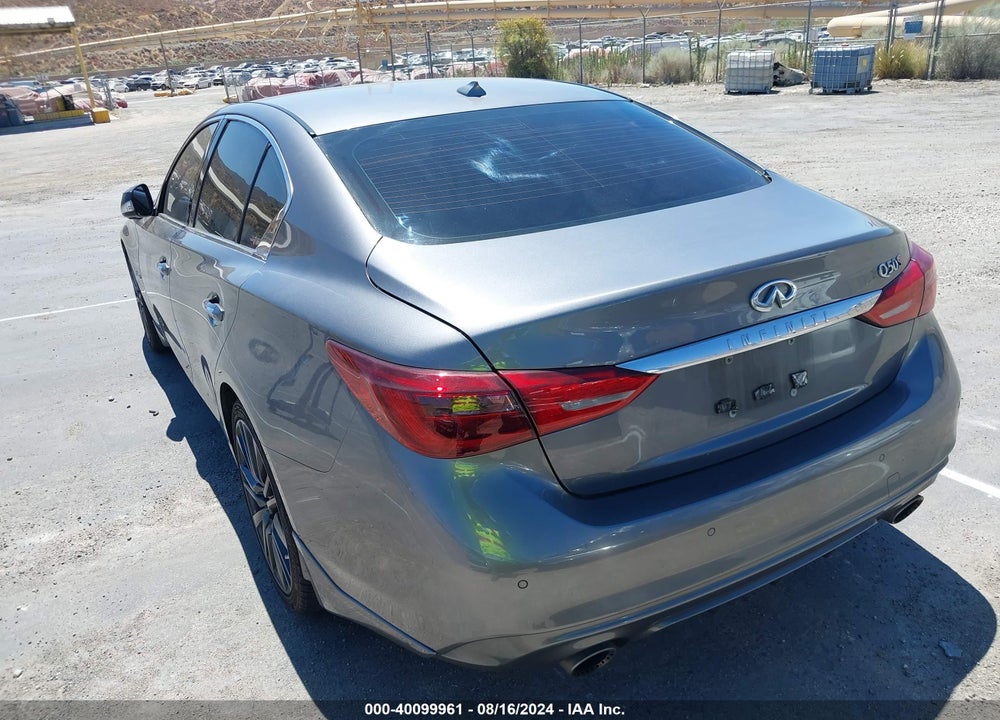 2019 INFINITI Q50 3.0T RED SPORT 400 VIN: JN1FV7APXKM760550