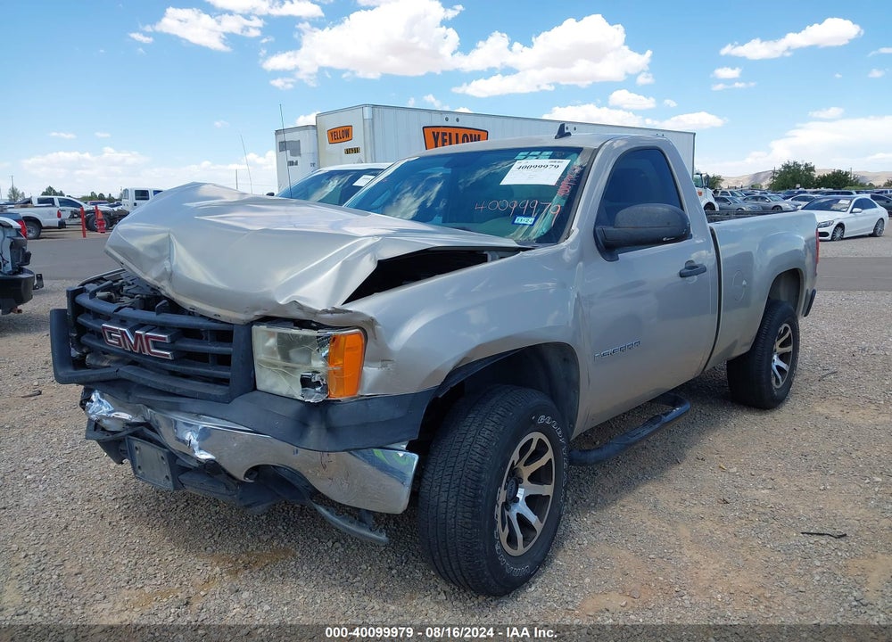 2008 GMC SIERRA 1500 WORK TRUCK VIN: 1GTEC14XX8Z287008