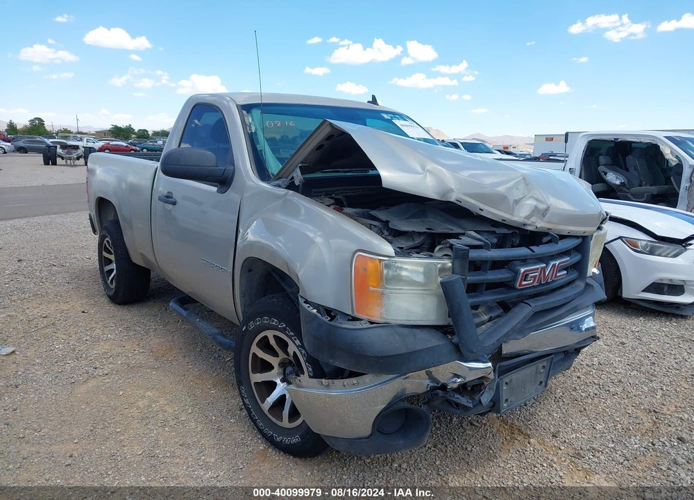 2008 GMC SIERRA 1500 WORK TRUCK VIN: 1GTEC14XX8Z287008