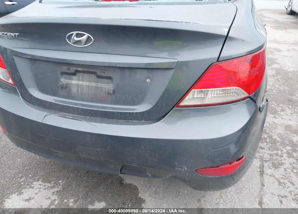 2012 HYUNDAI ACCENT GLS VIN: KMHCU4AE1CU135080