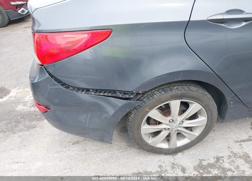 2012 HYUNDAI ACCENT GLS VIN: KMHCU4AE1CU135080