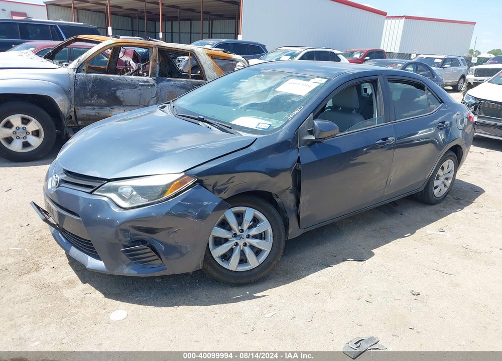 2016 TOYOTA COROLLA LE VIN: 5YFBURHE1GP403826
