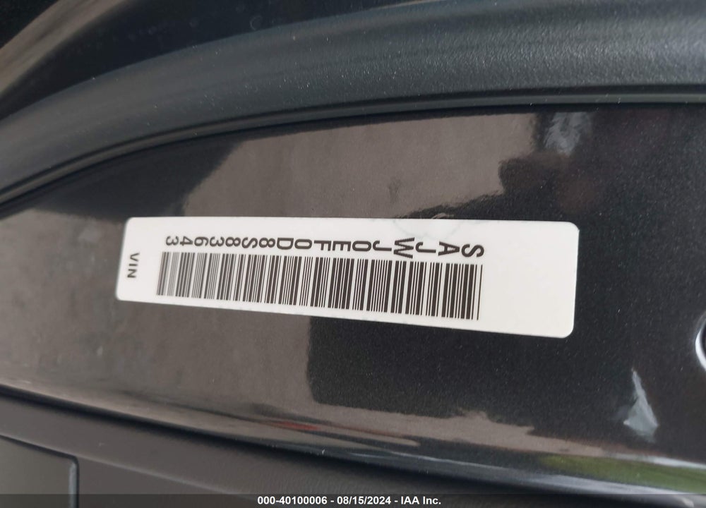 2013 JAGUAR XF V6 SC VIN: SAJWJ0EF0D8S83643