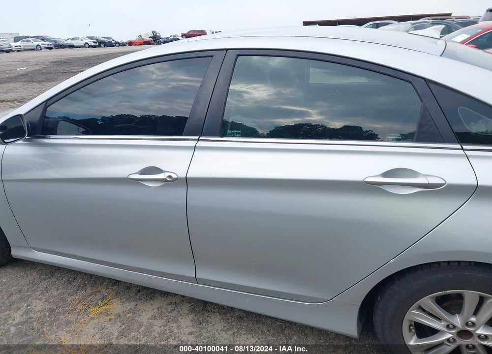 2014 HYUNDAI SONATA GLS VIN: 5NPEB4ACXEH831533