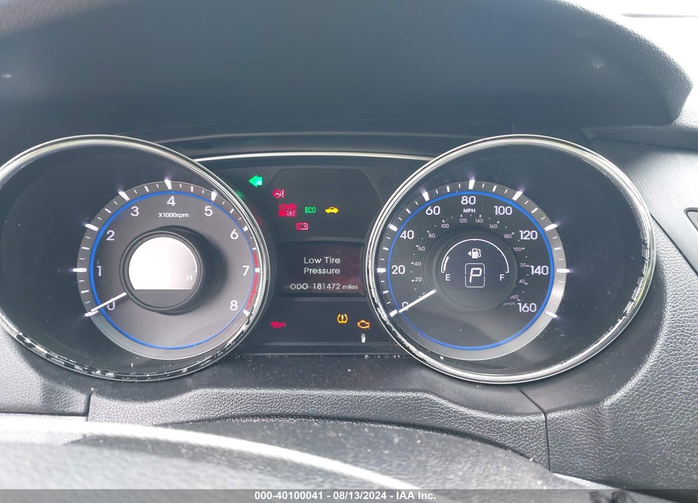 2014 HYUNDAI SONATA GLS VIN: 5NPEB4ACXEH831533