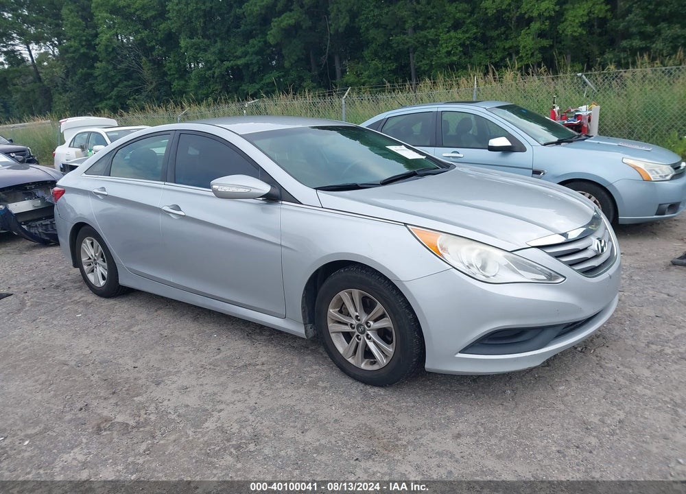2014 HYUNDAI SONATA GLS VIN: 5NPEB4ACXEH831533