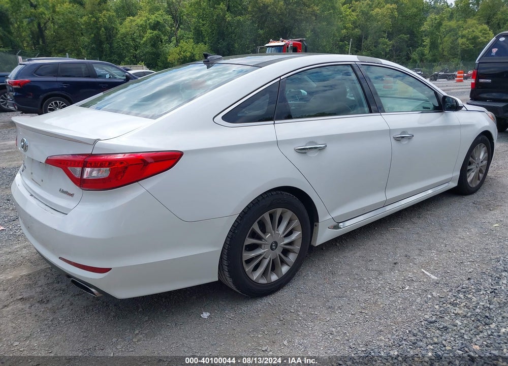 2015 HYUNDAI SONATA LIMITED VIN: 5NPE34AF5FH040142