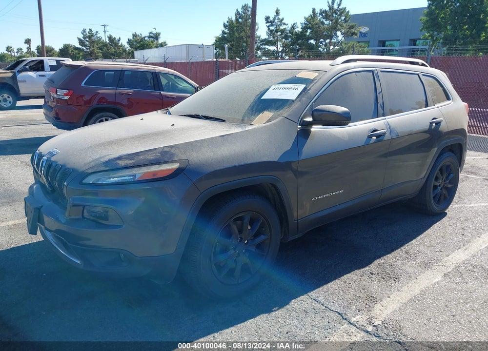 2016 JEEP CHEROKEE LIMITED VIN: 1C4PJLDB6GW195456