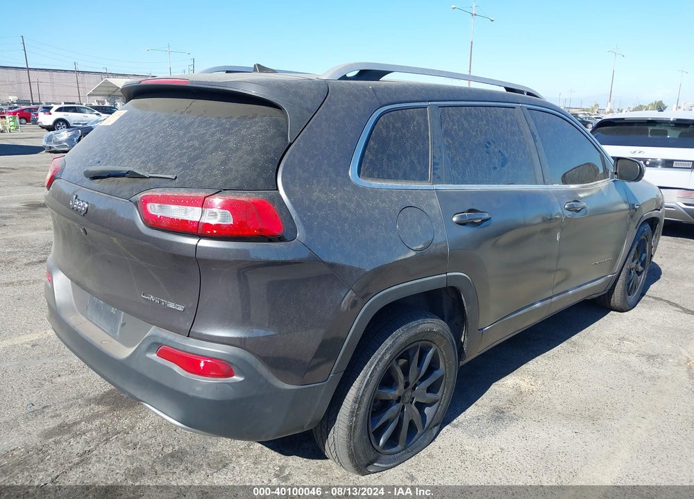 2016 JEEP CHEROKEE LIMITED VIN: 1C4PJLDB6GW195456