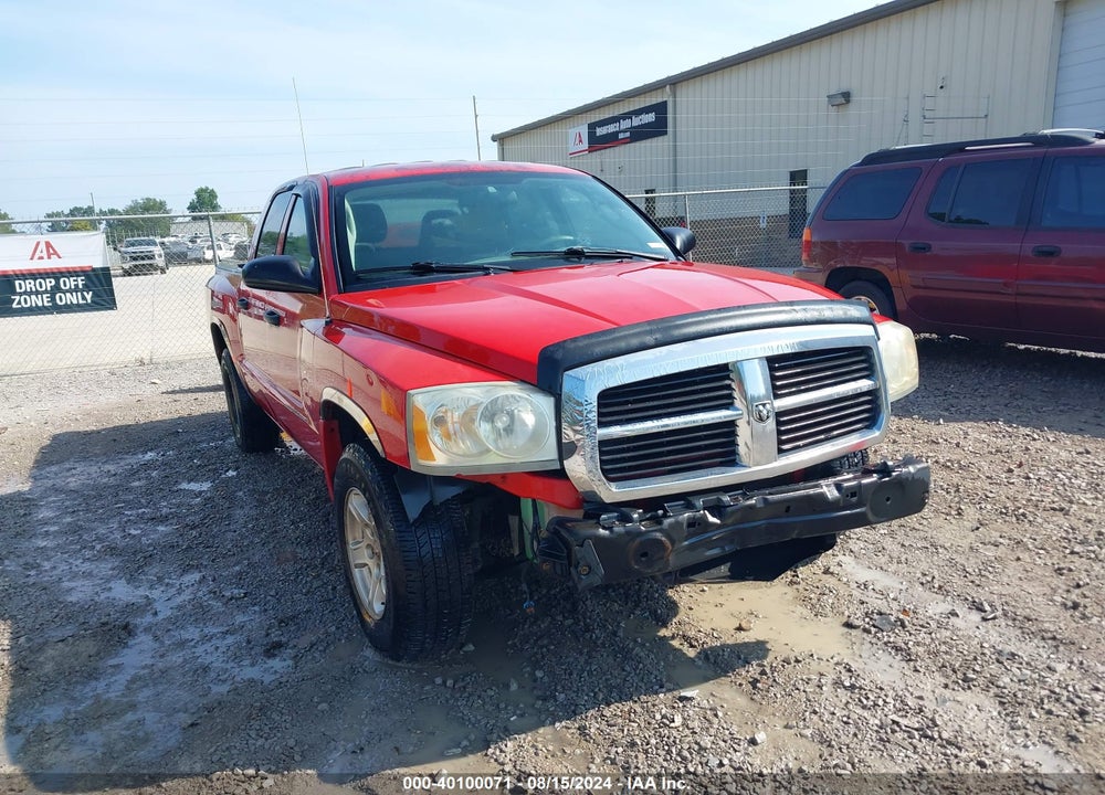 2006 DODGE DAKOTA SLT VIN: 1D7HE48N16S506287