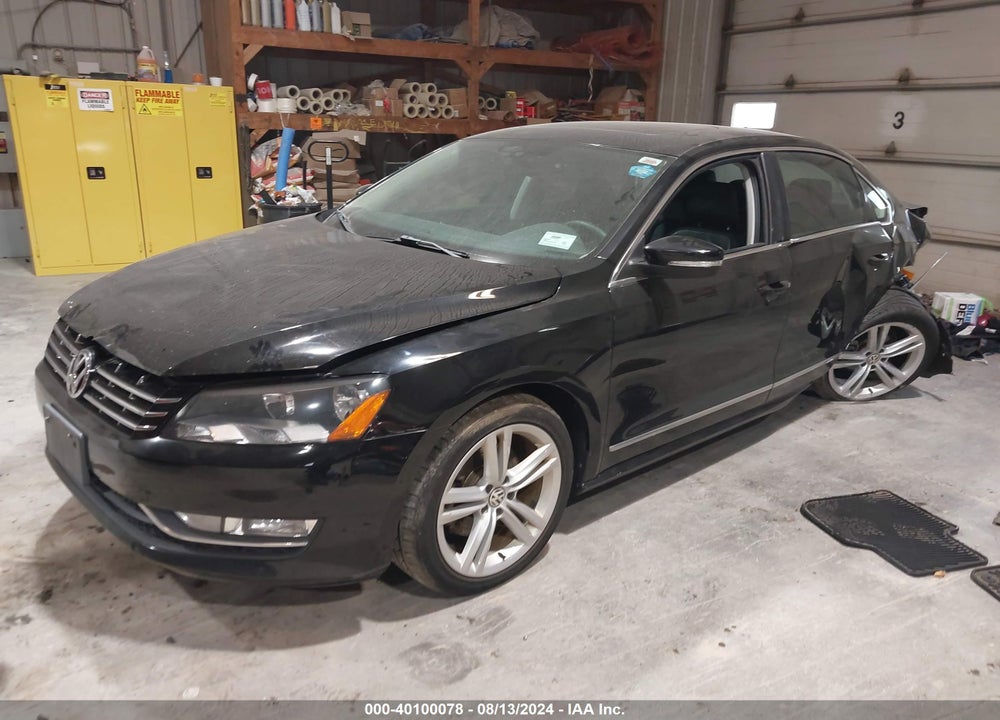 2013 VOLKSWAGEN PASSAT 2.0L TDI SEL PREMIUM VIN: 1VWCN7A39DC067181