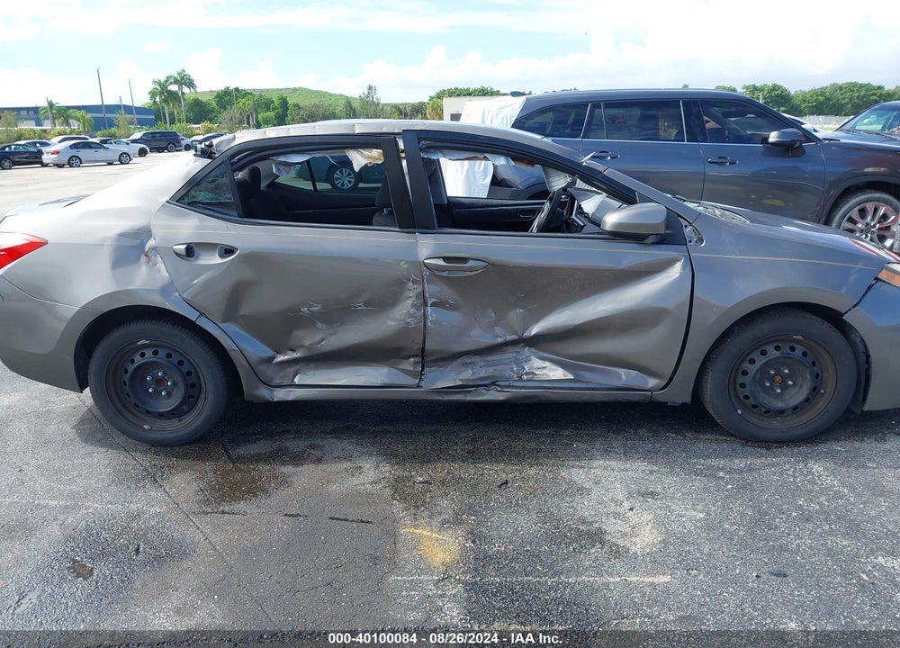 2017 TOYOTA COROLLA LE VIN: 2T1BURHE2HC836198