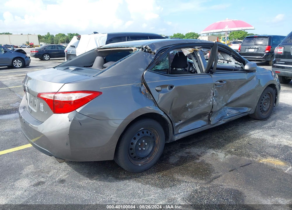 2017 TOYOTA COROLLA LE VIN: 2T1BURHE2HC836198
