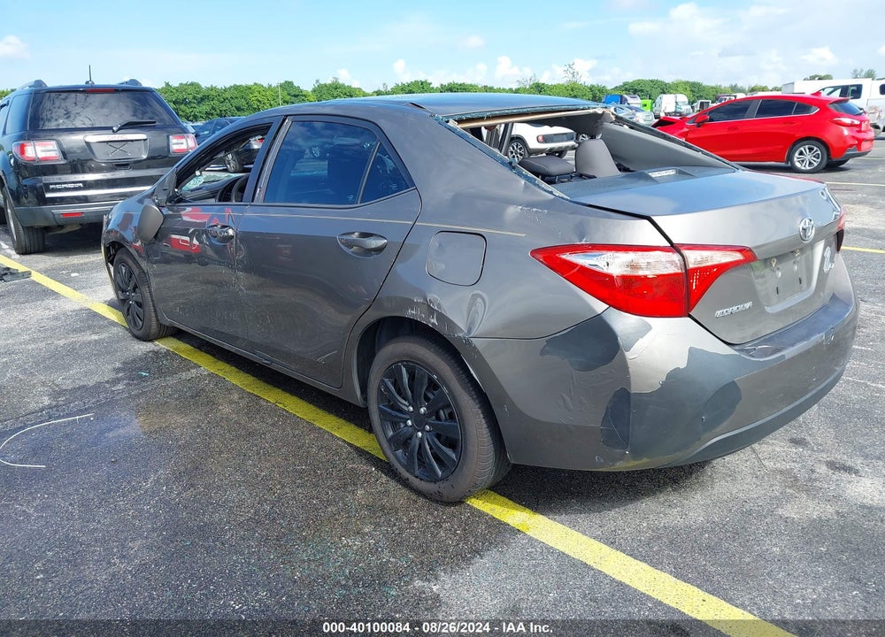2017 TOYOTA COROLLA LE VIN: 2T1BURHE2HC836198