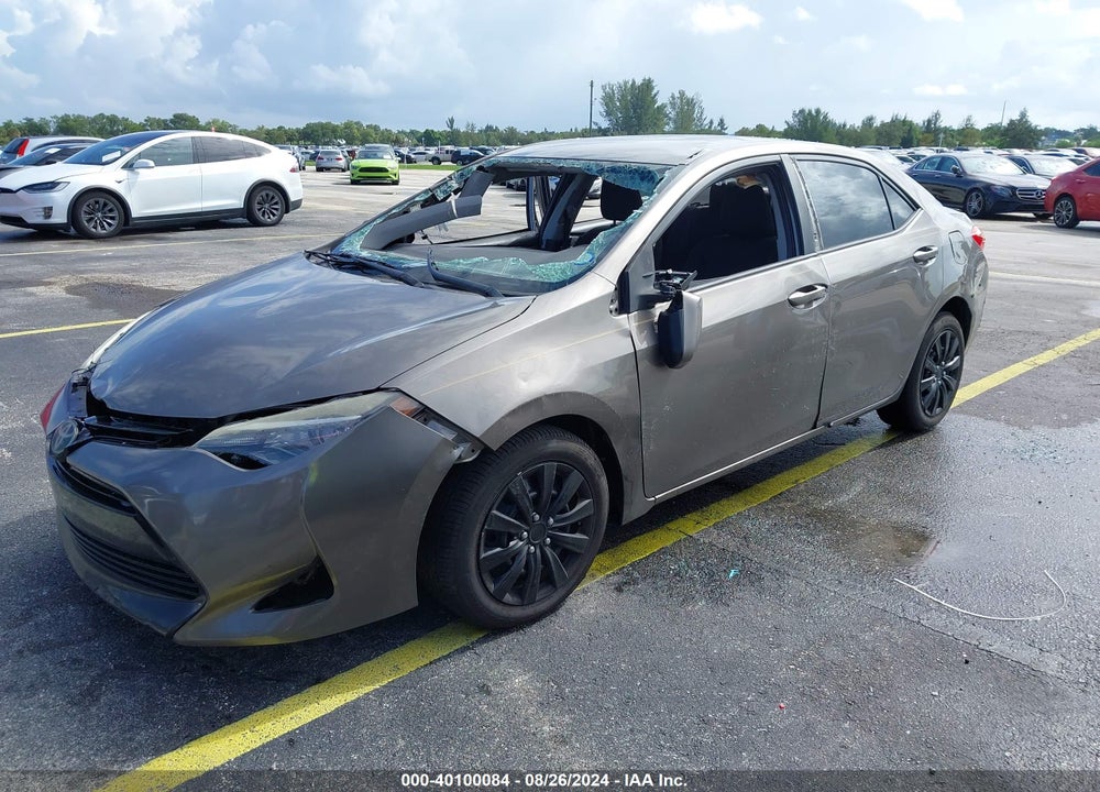 2017 TOYOTA COROLLA LE VIN: 2T1BURHE2HC836198