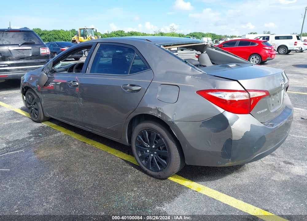 2017 TOYOTA COROLLA LE VIN: 2T1BURHE2HC836198
