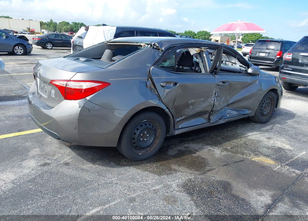 2017 TOYOTA COROLLA LE VIN: 2T1BURHE2HC836198