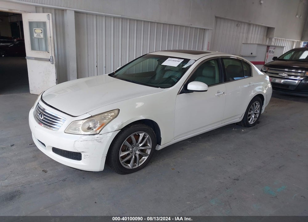 2008 INFINITI G35X VIN: JNKBV61F98M278091
