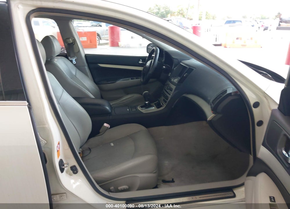 2008 INFINITI G35X VIN: JNKBV61F98M278091