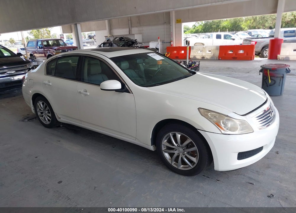 2008 INFINITI G35X VIN: JNKBV61F98M278091