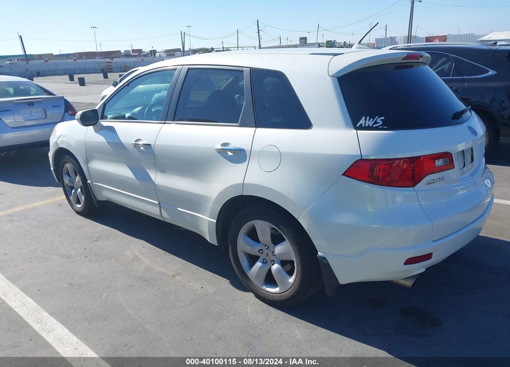 2008 ACURA RDX VIN: 5J8TB18298A009774