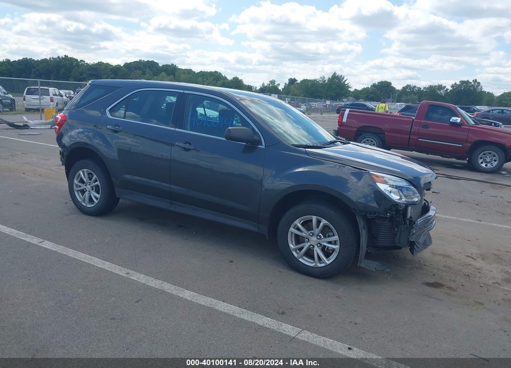 2017 CHEVROLET EQUINOX LS VIN: 2GNFLEEK1H6210688
