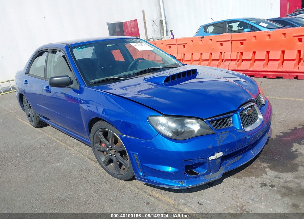 2006 SUBARU IMPREZA WRX/WRX LIMITED/WRX TR VIN: JF1GD79686G509939
