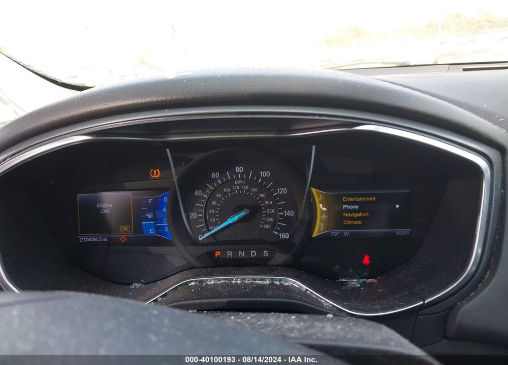 2013 FORD FUSION TITANIUM VIN: 3FA6P0K93DR376771