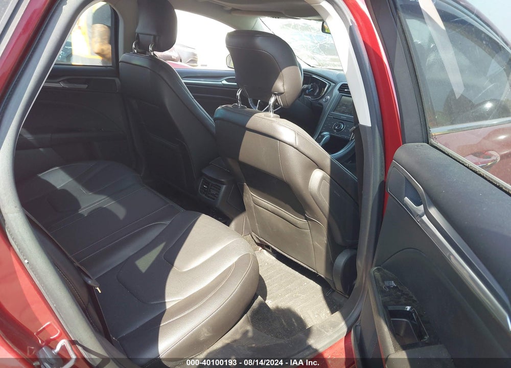 2013 FORD FUSION TITANIUM VIN: 3FA6P0K93DR376771