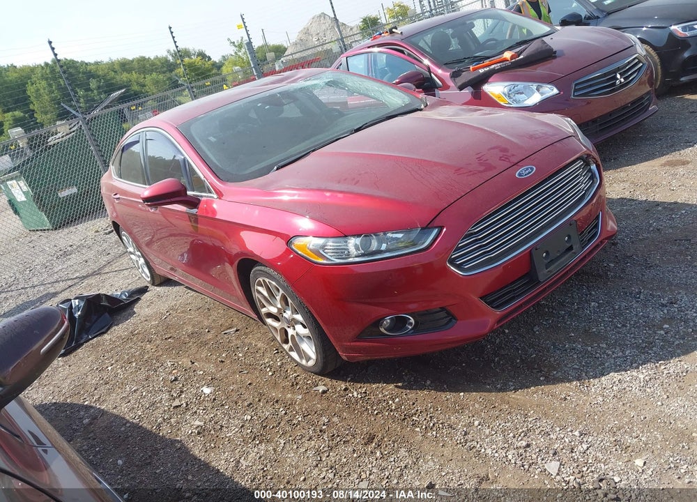 2013 FORD FUSION TITANIUM VIN: 3FA6P0K93DR376771