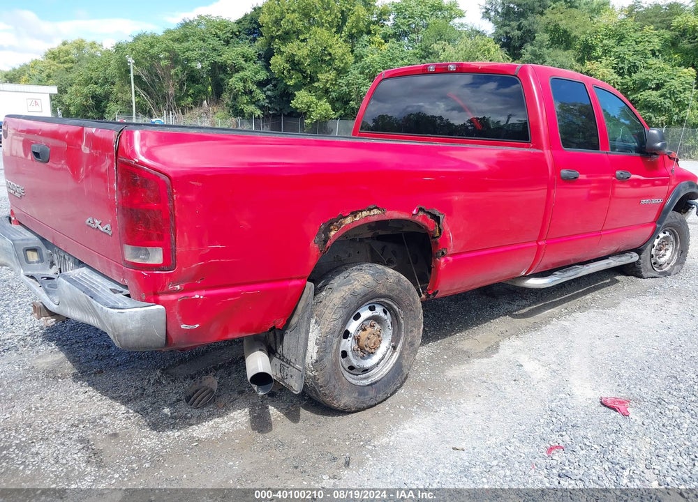 2003 DODGE RAM 3500 SLT/LARAMIE/ST VIN: 3D7LU38643G759915