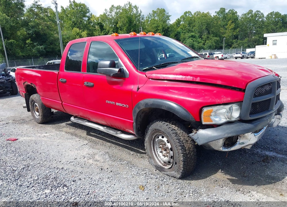 2003 DODGE RAM 3500 SLT/LARAMIE/ST VIN: 3D7LU38643G759915