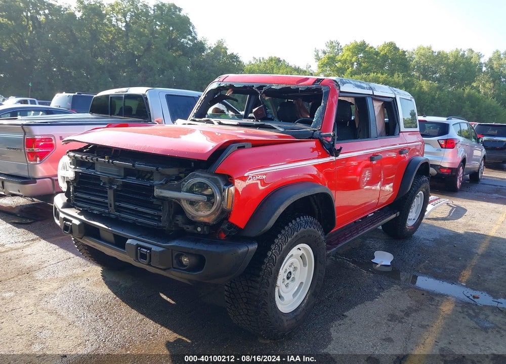 2024 FORD BRONCO HERITAGE EDITION VIN: 1FMEE4DPXRLA01444