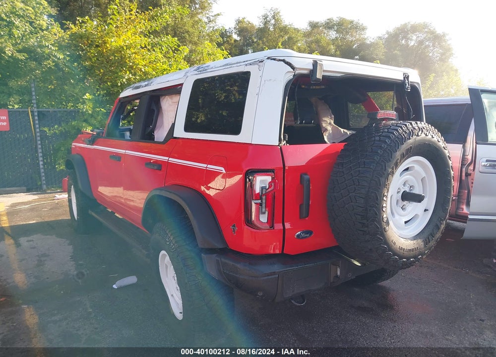 2024 FORD BRONCO HERITAGE EDITION VIN: 1FMEE4DPXRLA01444