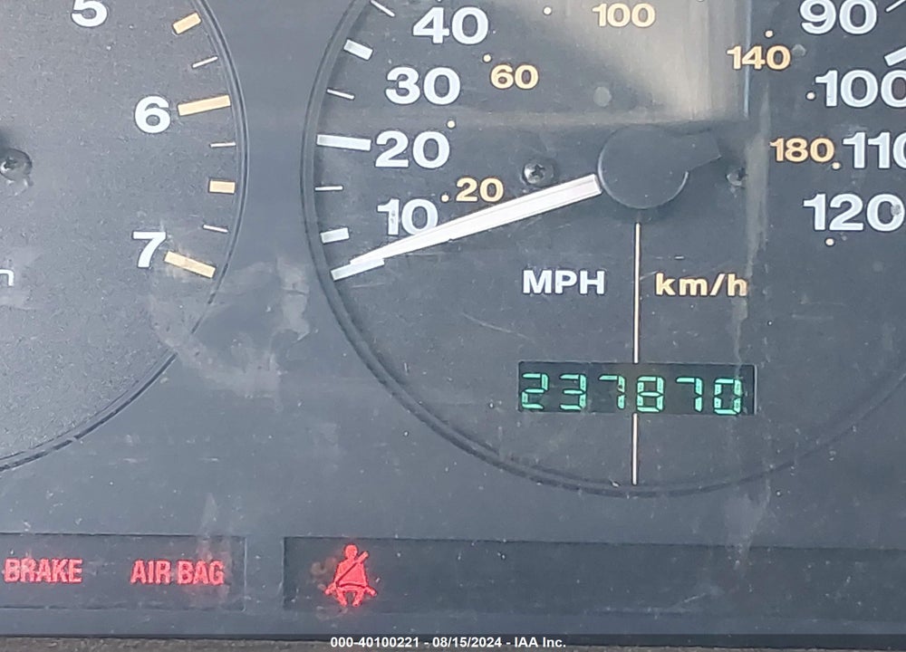 1997 JEEP GRAND CHEROKEE LAREDO/TSI VIN: 1J4FX58S9VC556686