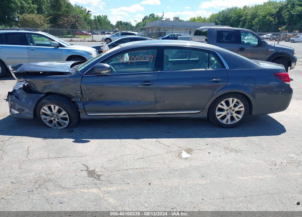2011 TOYOTA AVALON VIN: 4T1BK3DB5BU377107
