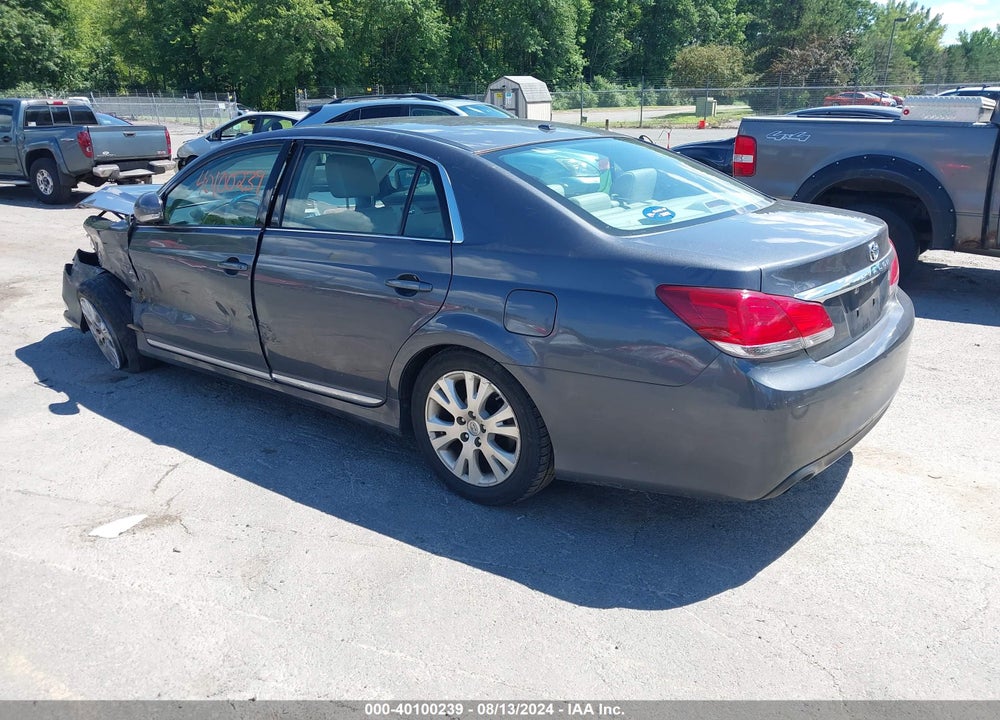 2011 TOYOTA AVALON VIN: 4T1BK3DB5BU377107