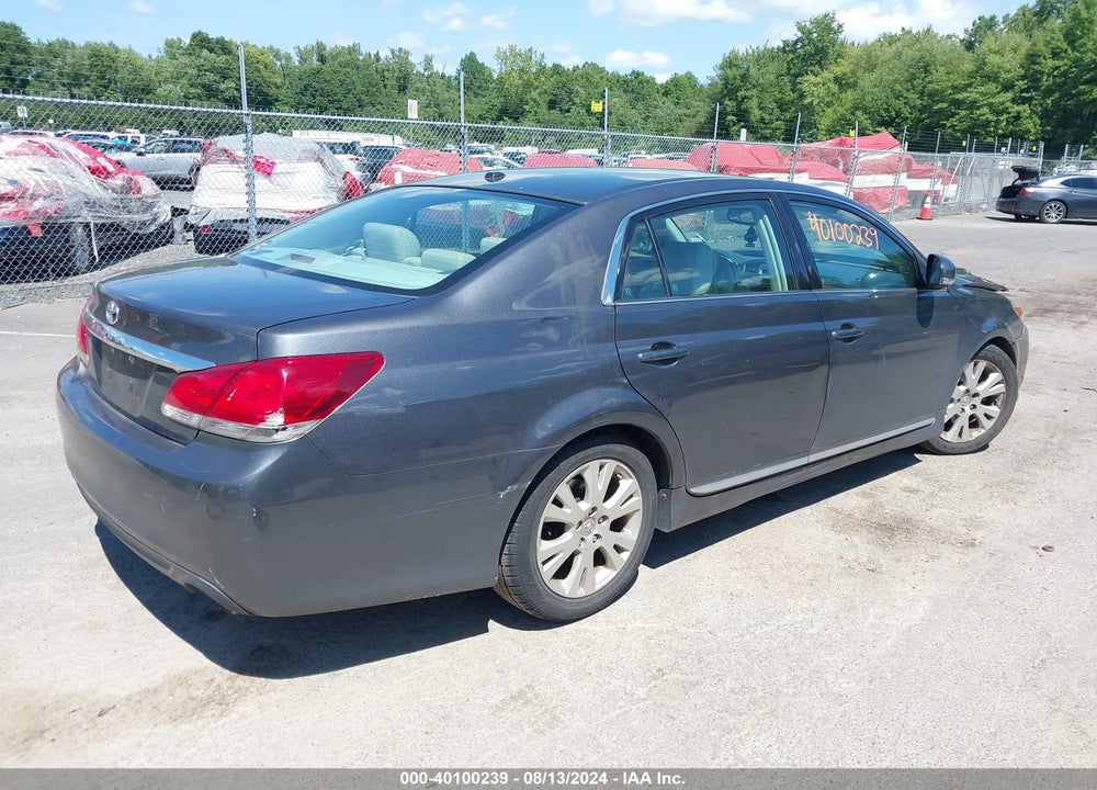 2011 TOYOTA AVALON VIN: 4T1BK3DB5BU377107