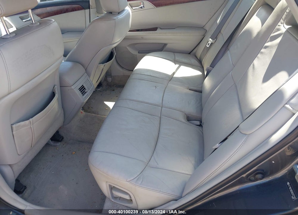 2011 TOYOTA AVALON VIN: 4T1BK3DB5BU377107