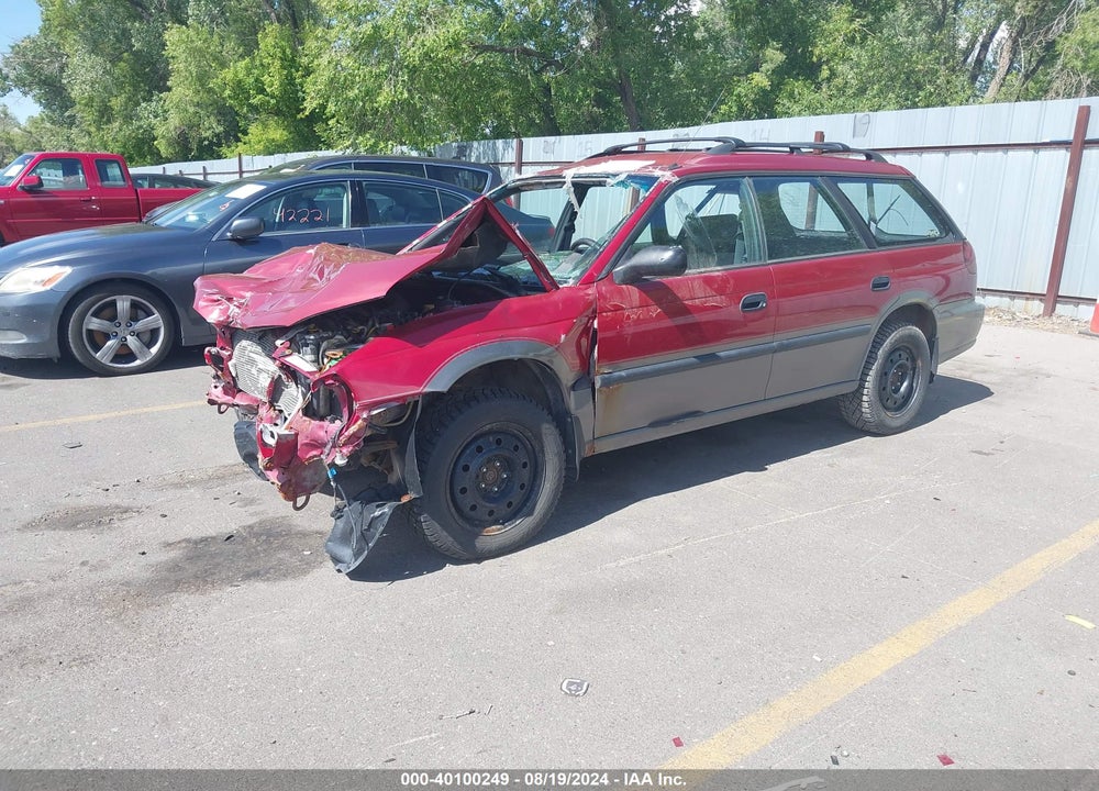 1996 SUBARU LEGACY OUTBACK VIN: 4S3BG6852T7984884