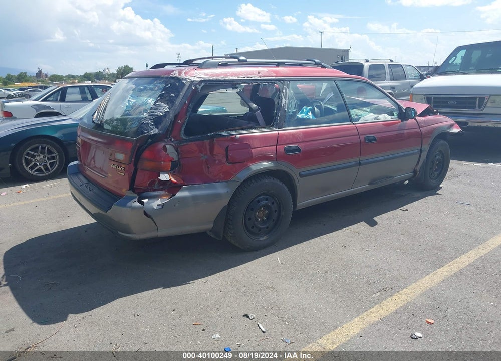 1996 SUBARU LEGACY OUTBACK VIN: 4S3BG6852T7984884
