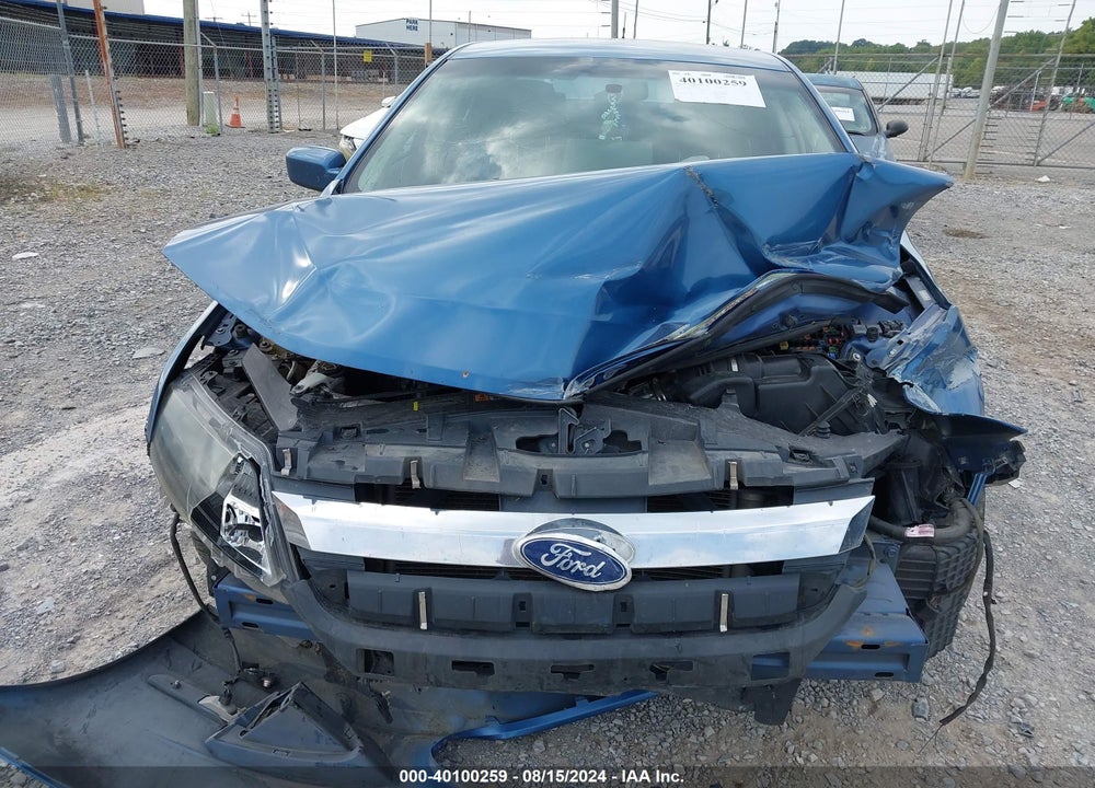 2010 FORD FUSION SE VIN: 3FAHP0HAXAR386283