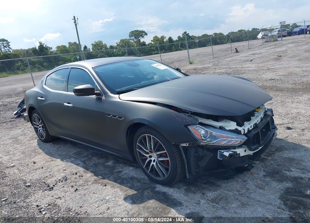 2017 MASERATI GHIBLI VIN: ZAM57XSA4H1230206