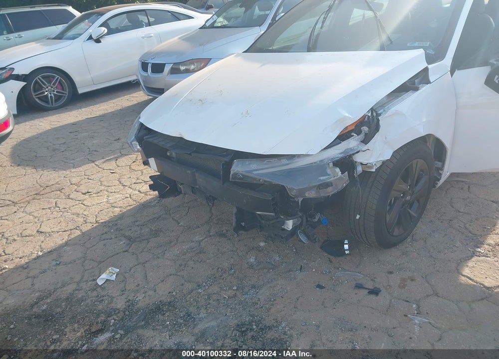2023 HYUNDAI ELANTRA HYBRID BLUE VIN: KMHLM4AJ5PU048415