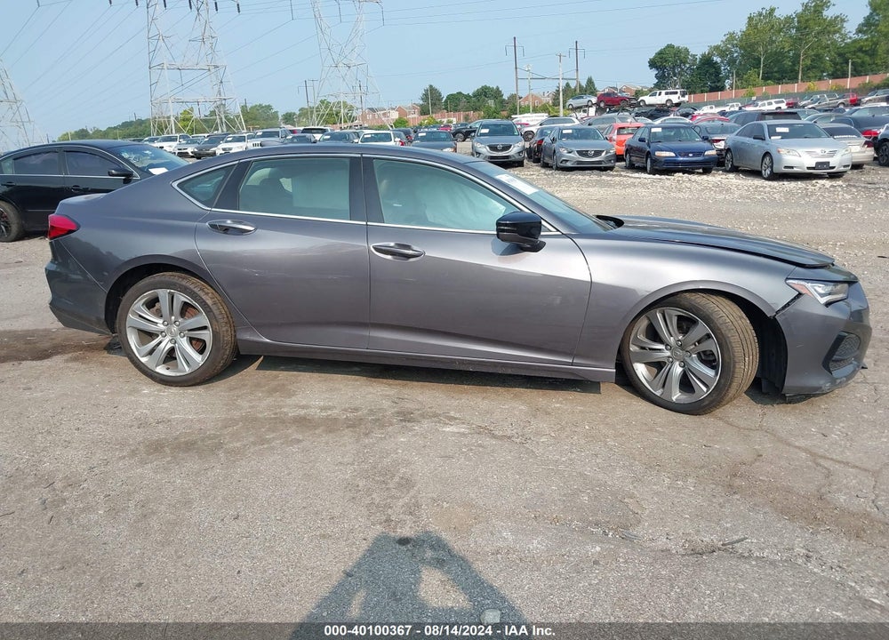 2021 ACURA TLX TECHNOLOGY PACKAGE VIN: 19UUB6F40MA005161